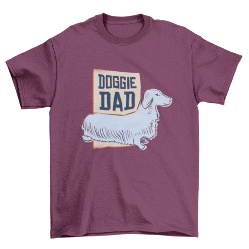 Doggie dad t-shirt