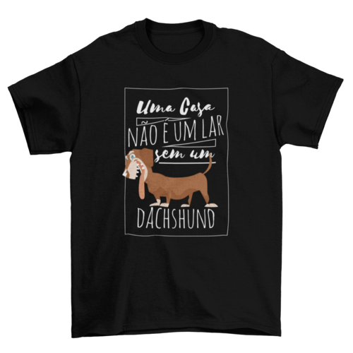 Dachshund home t-shirt