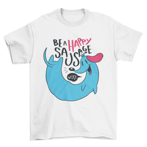 Happy sausage t-shirt