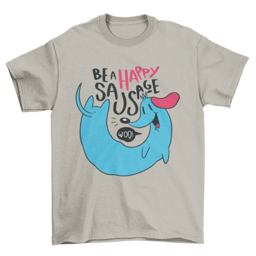 Happy sausage t-shirt