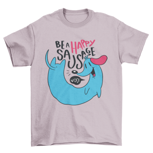 Happy sausage t-shirt