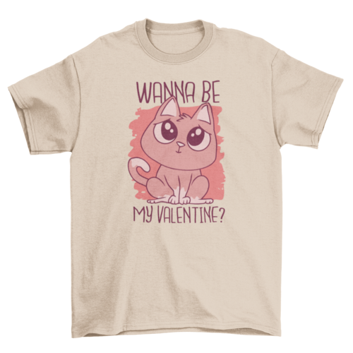 Wanna be my valentine t-shirt