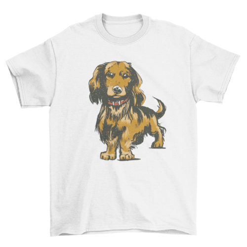 Cute dachshund dog t-shirt