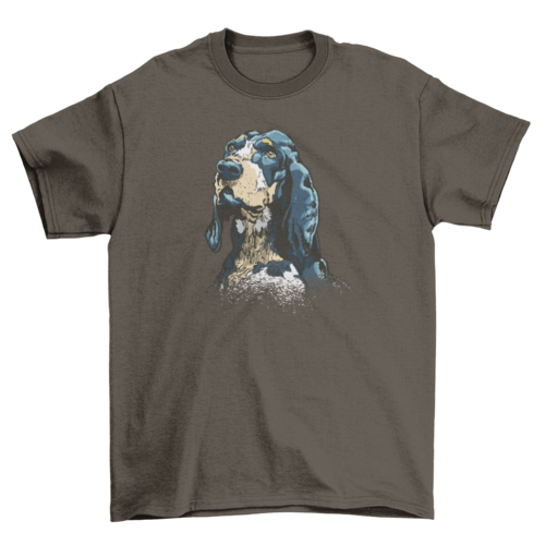 Hound Dog Portrait T-shirt