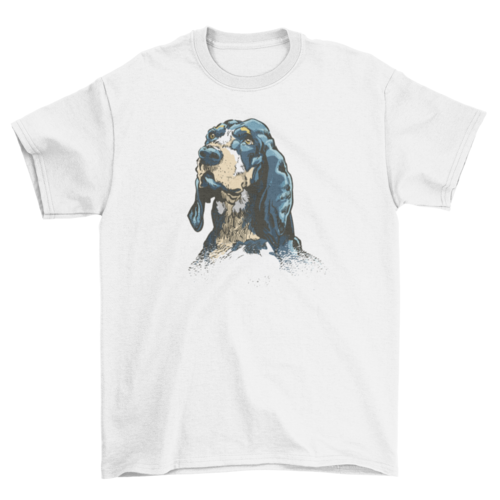 Hound Dog Portrait T-shirt