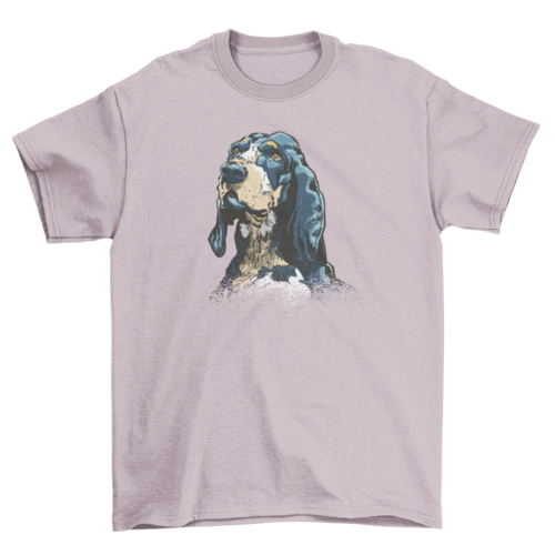 Hound Dog Portrait T-shirt