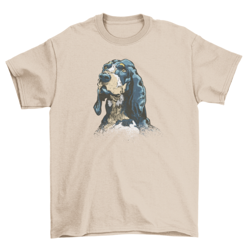 Hound Dog Portrait T-shirt