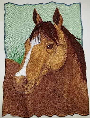 Spirit of Stallions Portraits [Quarter Horse Portrait] Embroidered