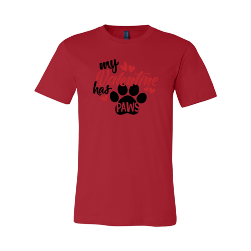 My Valentine Has Paws Shirt